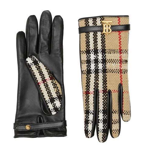 leather gloves burberry|burberry gloves for women.